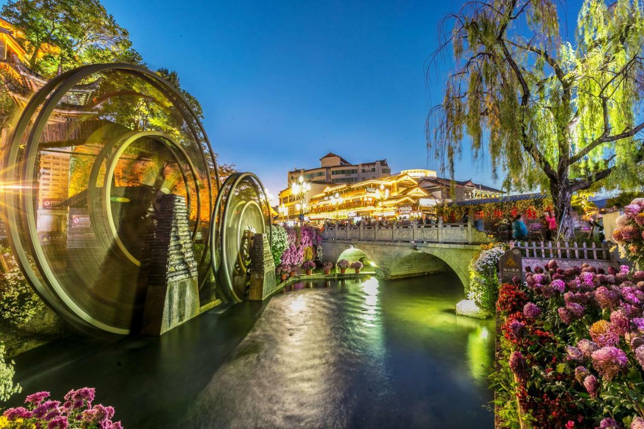 Lijiang Shui Lian Yi Boutique Inn Kültér fotó